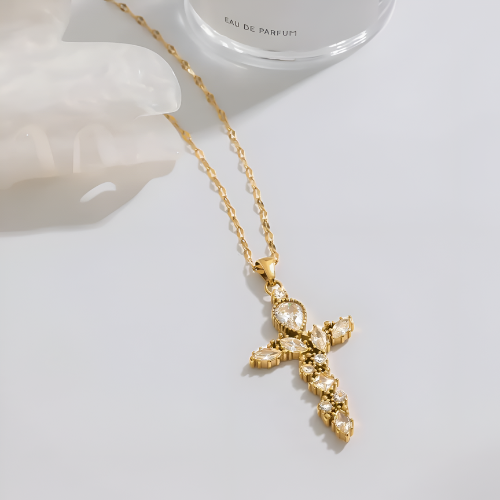 Diamond Cross Pendant