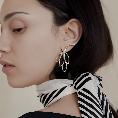 Artistic Petal Earrings